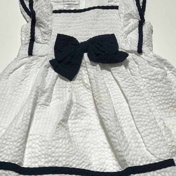 bonnie jean ruffled apron dress - Picture 4 of 8